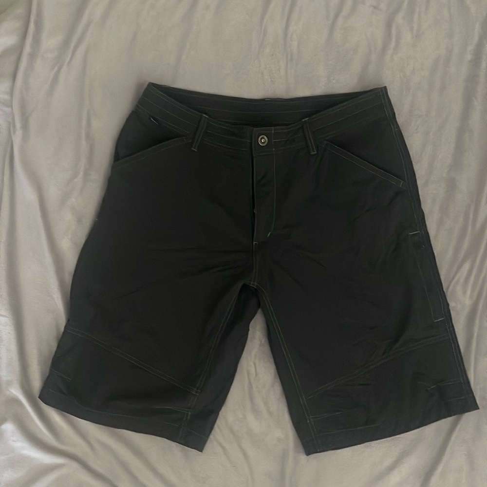 KUHL Charcoal Gray "Renegrade" Men's Hiking Shorts Size 36 12 in inseam